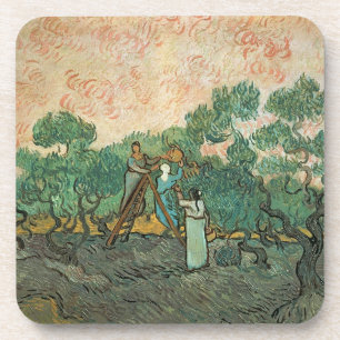 Vincent van Gogh   die olivgrünen Pflücker, Untersetzer