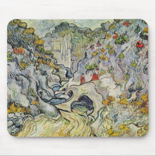 Vincent van Gogh die Schlucht des Peyroulets Mousepad