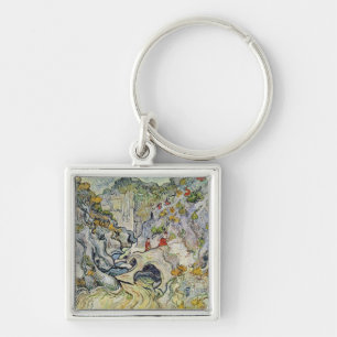 Vincent van Gogh die Schlucht des Peyroulets Schlüsselanhänger