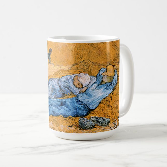 Vincent van Gogh - Die Siesta Kaffeetasse (VorderseiteRechts)