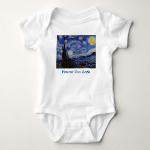 Vincent Van Gogh - Die Sternennacht Baby Strampler