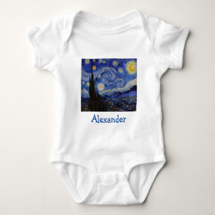 Vincent Van Gogh - Die Sternennacht Baby Strampler