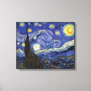 Vincent Van Gogh - Die Sternennacht Extra Large Leinwanddruck