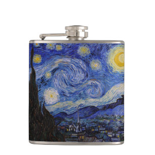 Vincent Van Gogh - Die Sternennacht Flachmann