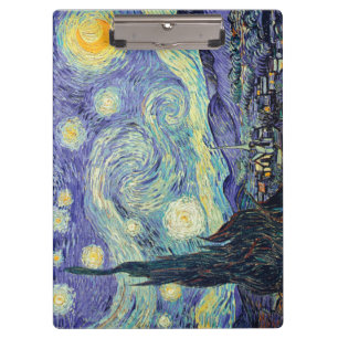 Vincent Van Gogh. Die Sternennacht Klemmbrett