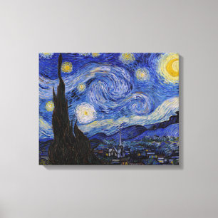 Vincent Van Gogh - Die Sternennacht Leinwanddruck