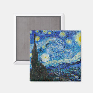Vincent Van Gogh Die Sternennacht Magnet