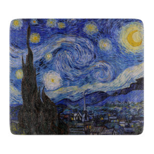 Vincent Van Gogh - Die Sternennacht Schneidebrett