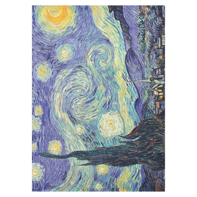 Vincent Van Gogh. Die Sternennacht Tischdecke (Vorderseite)