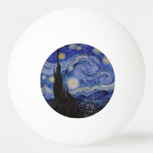 Vincent Van Gogh - Die Sternennacht Tischtennisball