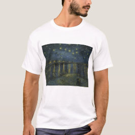 Vincent Van Gogh, die Sternennacht über der Rhone T-Shirt