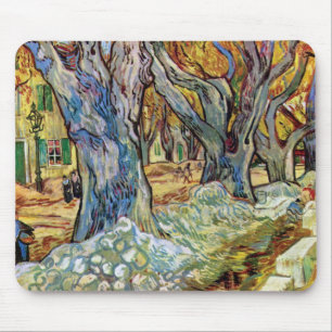 Vincent Van Gogh - Die Straßenarbeiter - Kunstwerk Mousepad