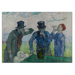 Vincent van Gogh - Die Trinker, nach Daumier Schneidebrett