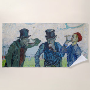 Vincent van Gogh - Die Trinker, nach Daumier Strandtuch