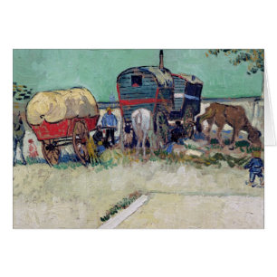 Vincent van Gogh   die Wohnwagen, Sinti und
