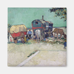 Vincent van Gogh   die Wohnwagen, Sinti und Magnet