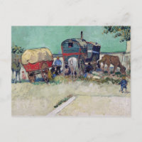 Vincent van Gogh | Die Wohnwagen, Sinti und Roma-C