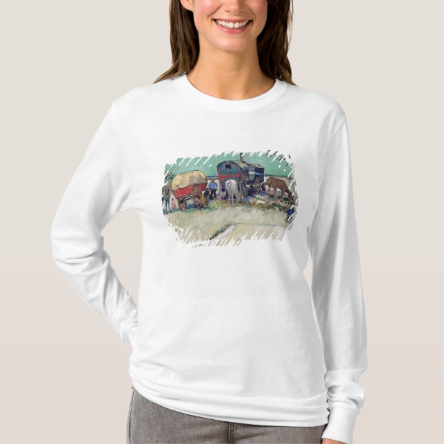 Vincent van Gogh | die Wohnwagen, Sinti und T-Shirt (Vorderseite)