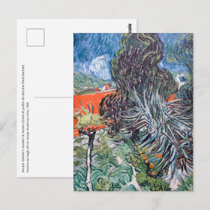 Vincent van Gogh - Doktor Gachets Garten Postkarte