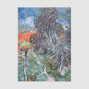 Vincent van Gogh - Doktor Gachets Garten Seidenpapier
