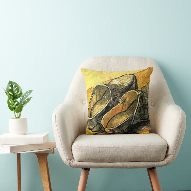 Vincent van Gogh - Ein Paar Lederklappen Kissen (Stuhl )