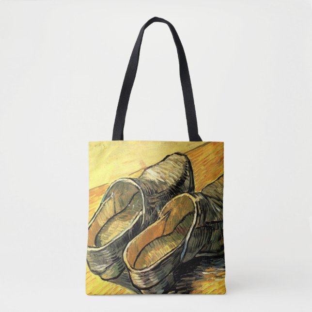 Vincent van Gogh - Ein Paar Lederklappen Tasche (Vorderseite)