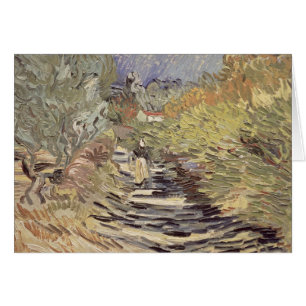 Vincent van Gogh eine Straße in St. Remy