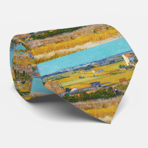 Vincent van Gogh - Ernte bei La Crau Krawatte