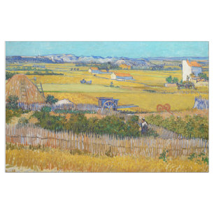 Vincent van Gogh - Ernte bei La Crau Stoff