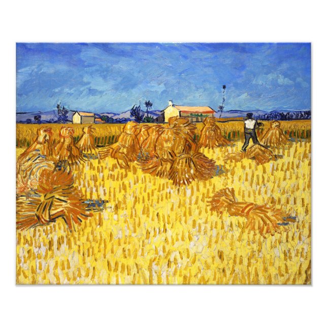 Vincent van Gogh - Ernte in der Provence Fotodruck (Vorne)