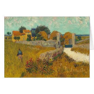Vincent van Gogh Farmhouse in Provence, 1888