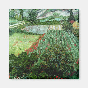 Vincent van Gogh   Feld mit Poppies, 1889 Magnet