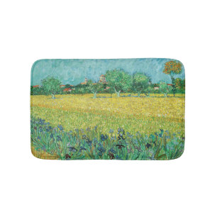 Vincent van Gogh - Feld mit Schwertlilien bei Arle Badematte