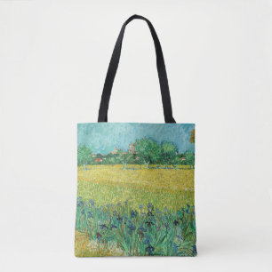 Vincent van Gogh - Feld mit Schwertlilien bei Arle Tasche