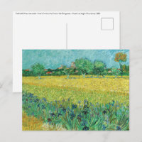Vincent van Gogh - Field with Irises near Arles
