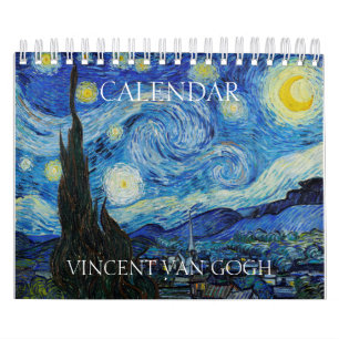 VINCENT VAN GOGH FINE ART CALENDAR KALENDER