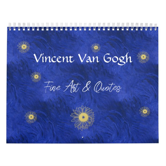 Vincent Van Gogh Fine Art & Quotes Kalender (Titelbild)