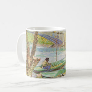 Vincent van Gogh Fischen im Frühling, Pont de Clic Kaffeetasse