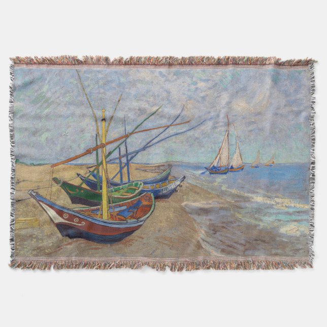 Vincent van Gogh - Fischerboote am Strand Decke (Vorderseite)