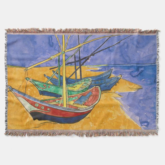 Vincent van Gogh - Fischerboote am Strand Decke (Vorderseite)