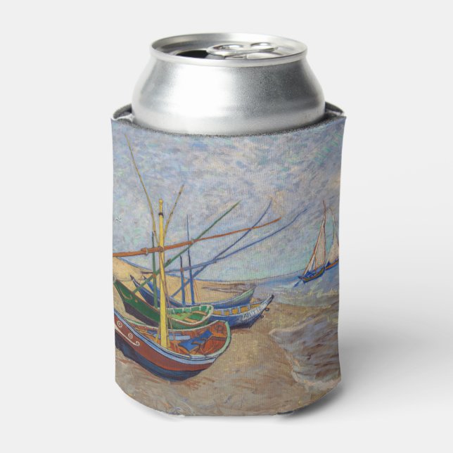 Vincent van Gogh - Fischerboote am Strand Dosenkühler (Kanne Vorderseite)