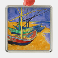 Vincent van Gogh | Fischerboote am Strand