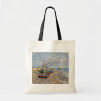 Vincent van Gogh - Fischerboote am Strand