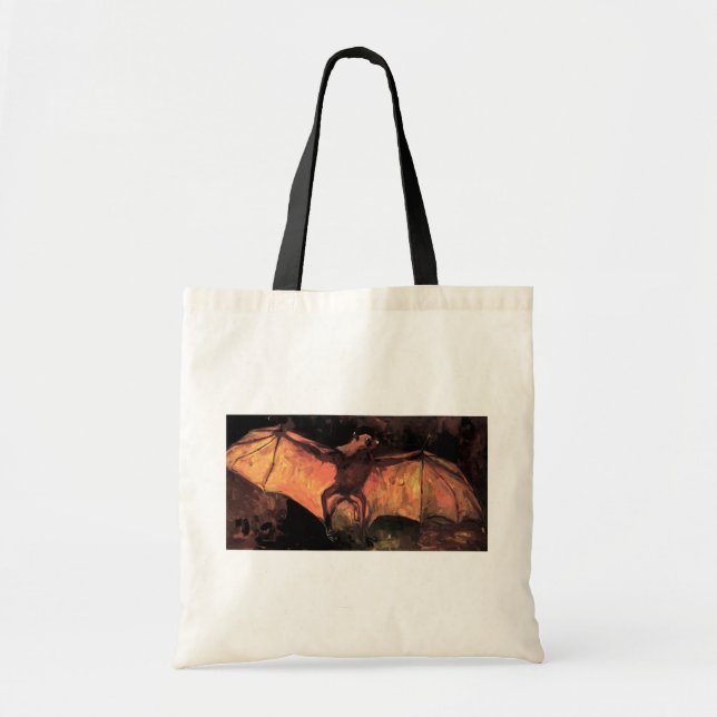 Vincent Van Gogh - Flying Fox - Halloween Fine Art Tragetasche (Vorne)