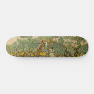 Vincent van Gogh - Frauen beim Olivenpflücken Skateboard