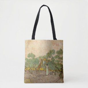 Vincent van Gogh - Frauen beim Olivenpflücken Tasche