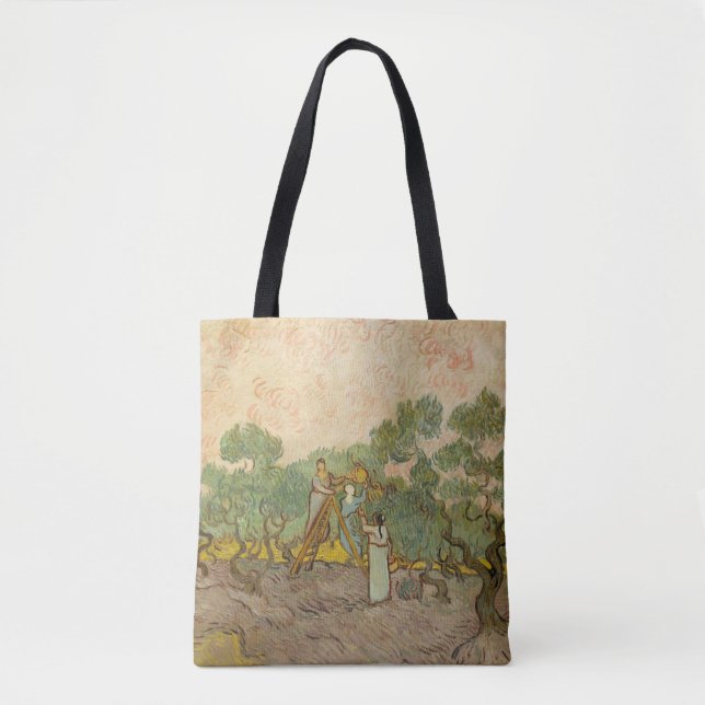Vincent van Gogh - Frauen, die Oliven pflücken Tasche (Vorderseite)