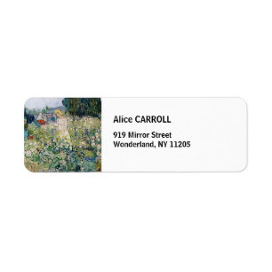 Vincent van Gogh - Fräulein Gachet in ihrem Garten