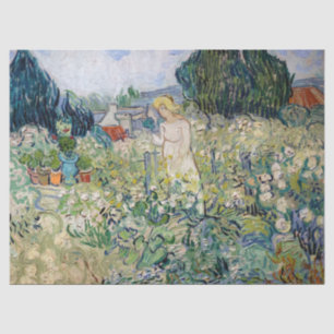 Vincent van Gogh - Fräulein Gachet in ihrem Garten Seidenpapier