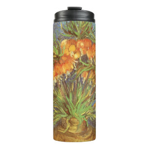 Vincent van Gogh - Fritillarien in einer Kupfervas Thermosbecher